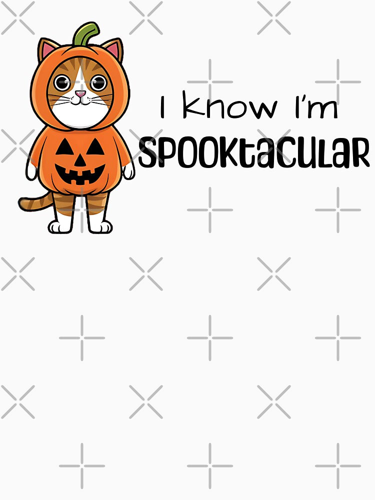 Catoween Halloween Cute and Spooky cat For cat lovers by KRTstudio