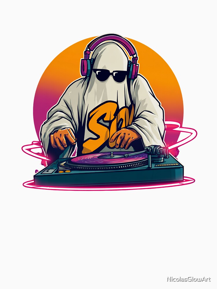 Ghost DJ by NicolasGlowArt