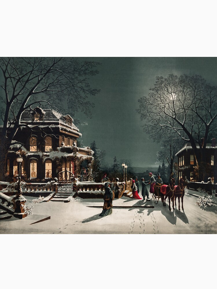 Vintage Christmas Eve by Joseph Hoover & Sons Co. by Designedbysm