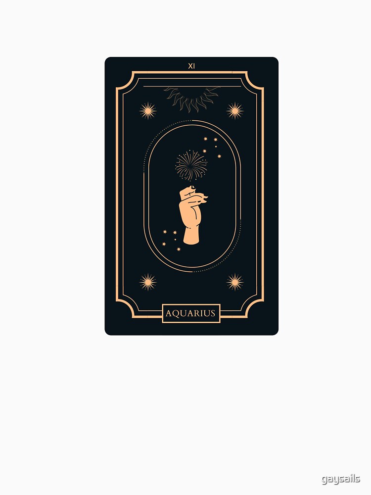 Zodiac Tarot - Aquarius by gaysails