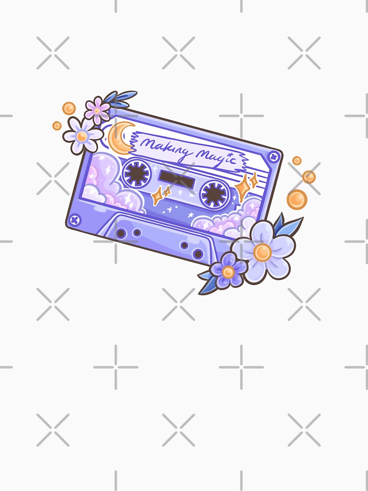 Celestial casette tape by Arty and Awkward