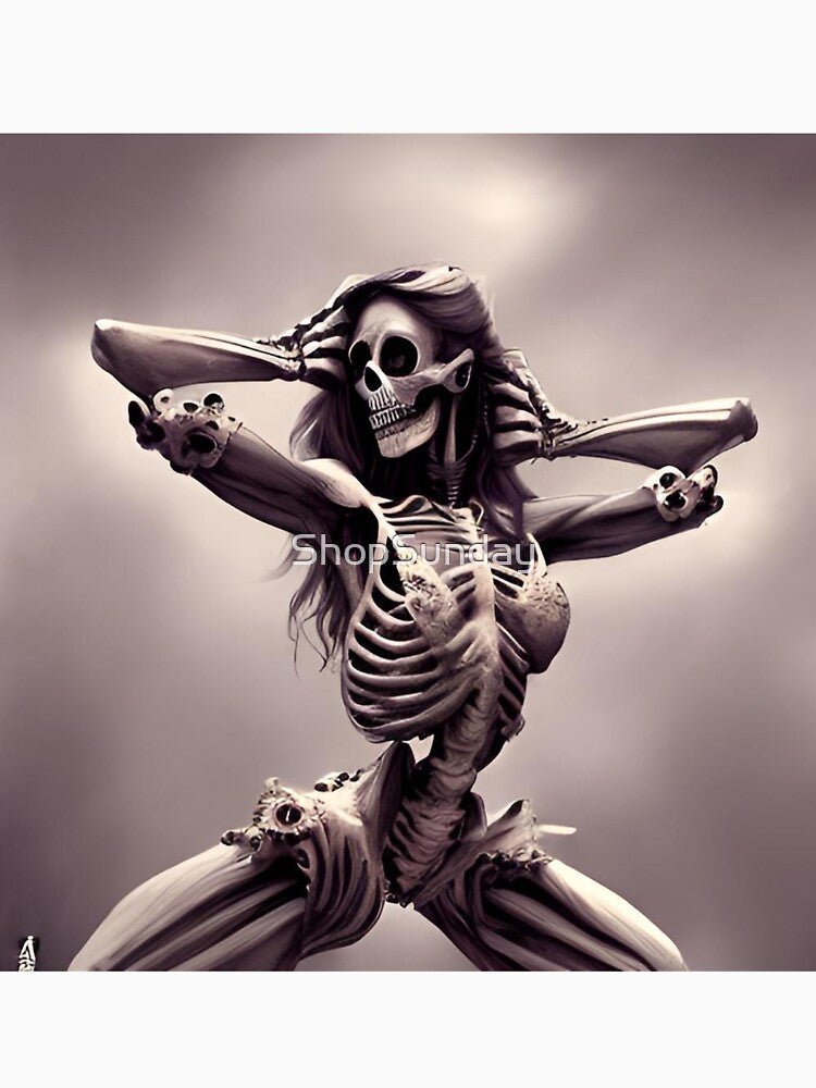 Ballet Skeleton Dancing Gothic by ShopSunday