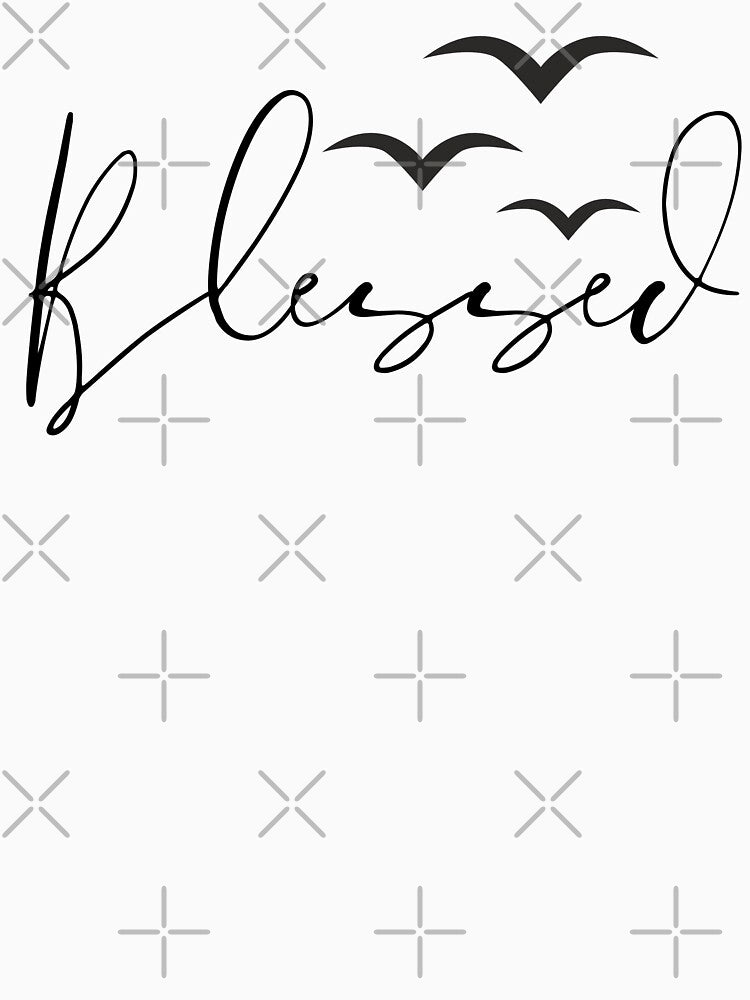 Blessed With Birds Outline For Believers by IslandDrip