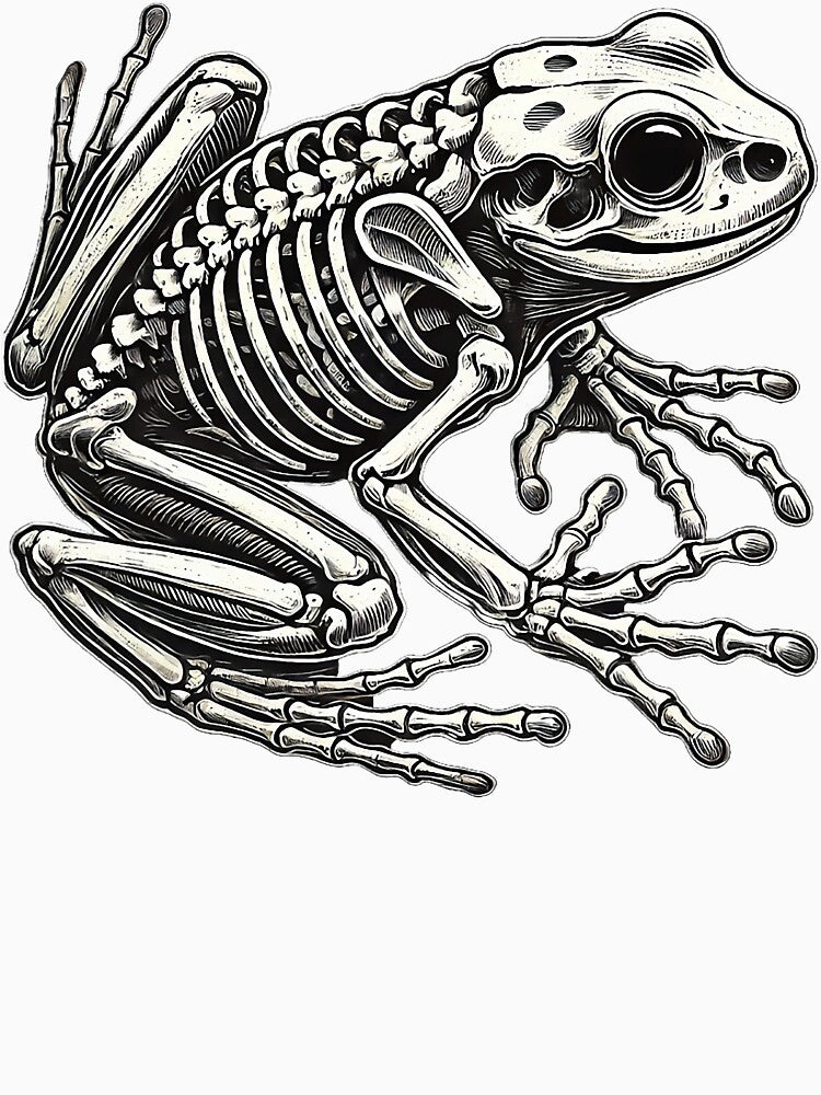 Frog Skeleton Halloween by HuynhPhie