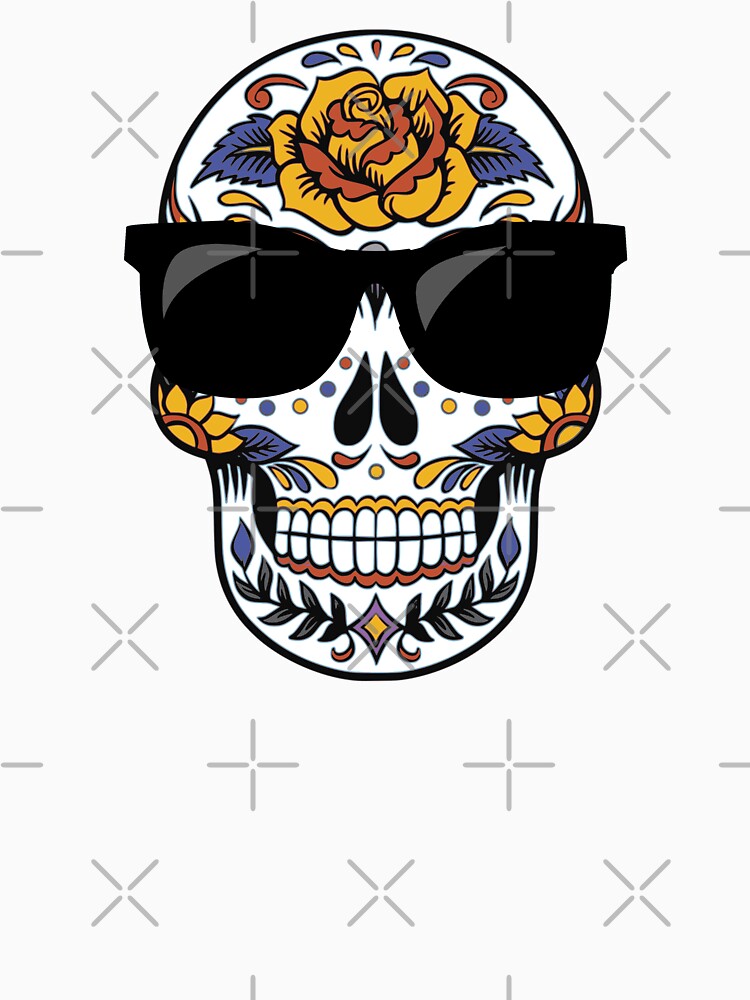 Sugar Skull With Sunglasses by BellaVille