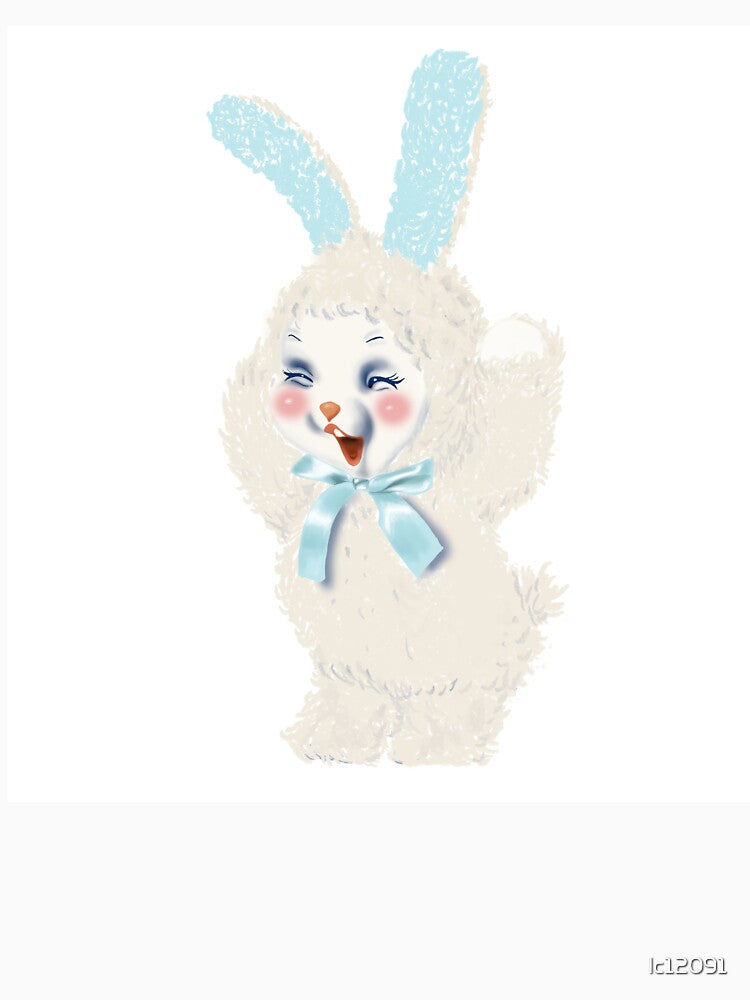 cute creepy bunny by lc12091