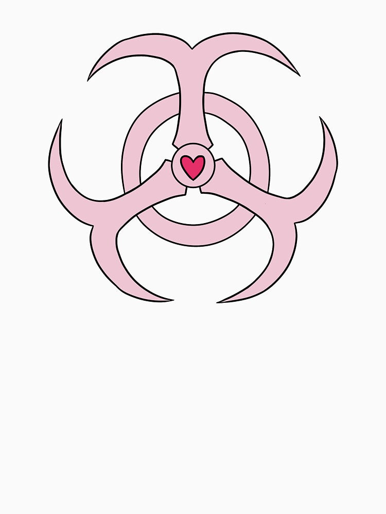 pastel pink biohazard by hyacinthartwork