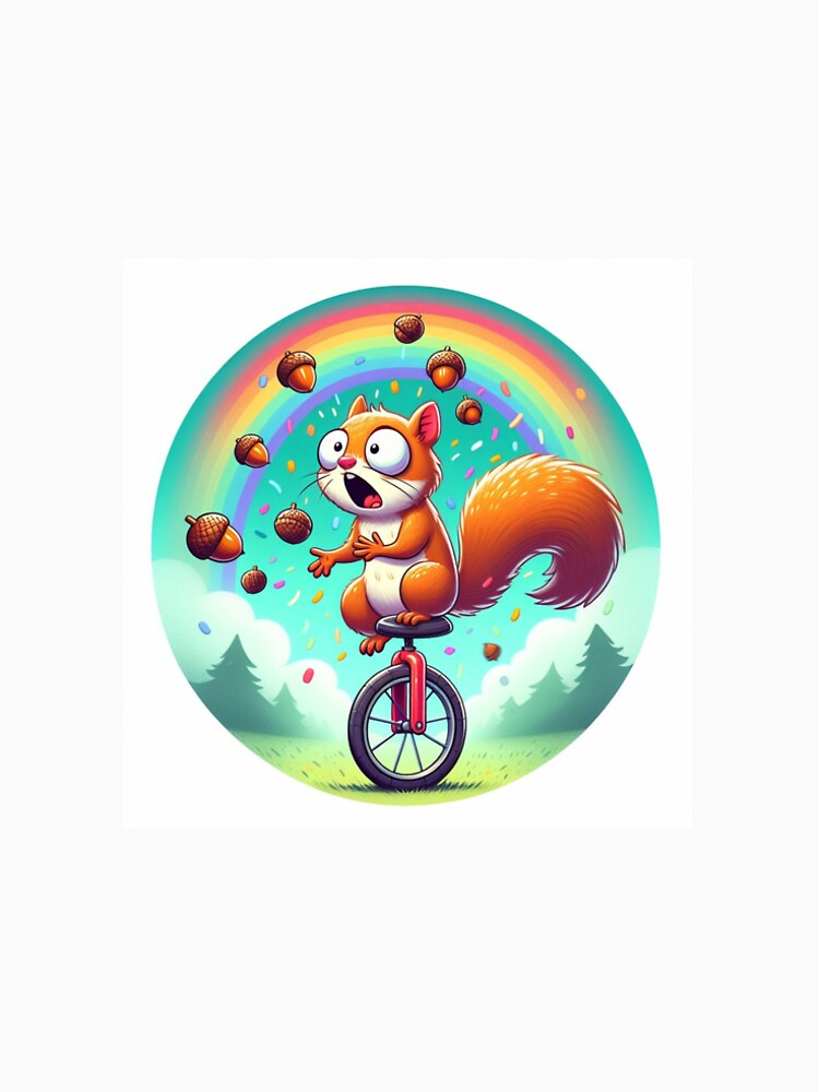 Squirrel in trouble by FilomenART