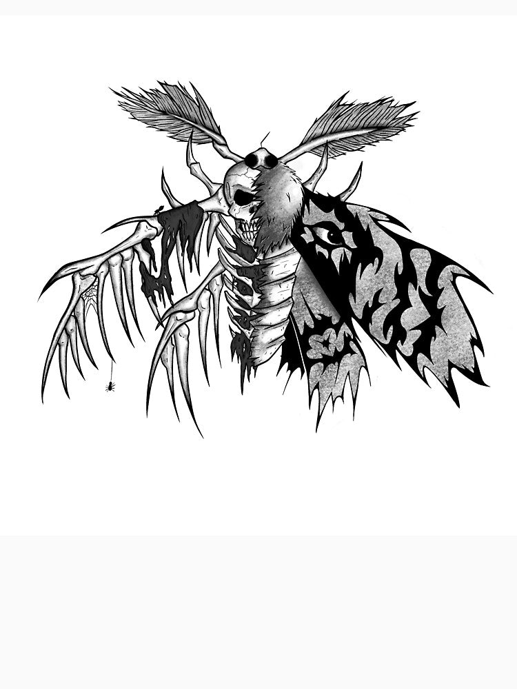 Gothic Moth by JoshJWGart