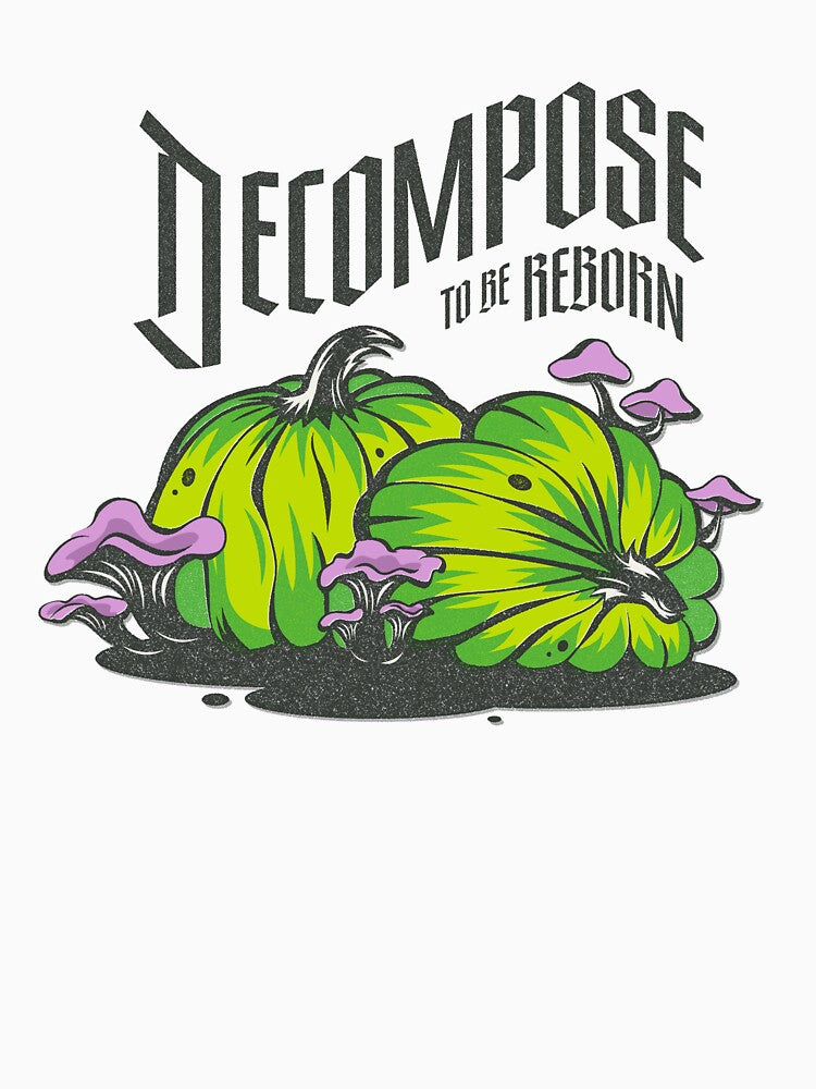 Decompose Goth Mushrooms and Pumpkins by boonanert
