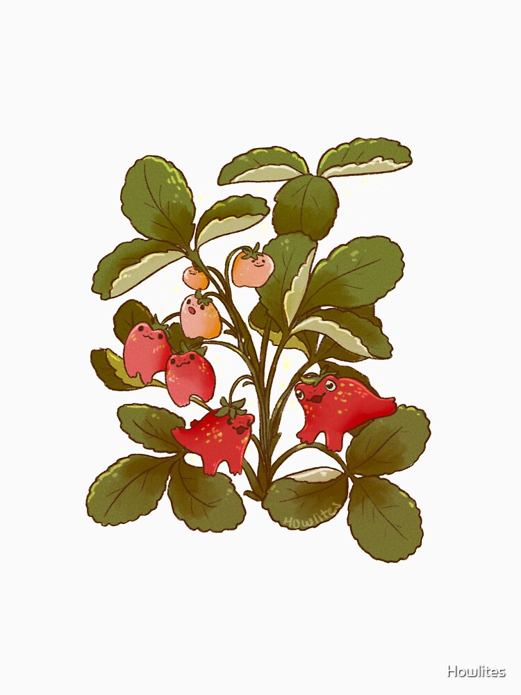 Strawberry frogs plant by Howlites