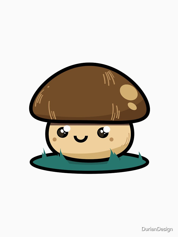 Cute Mushroom Kawaii by DurianDesign