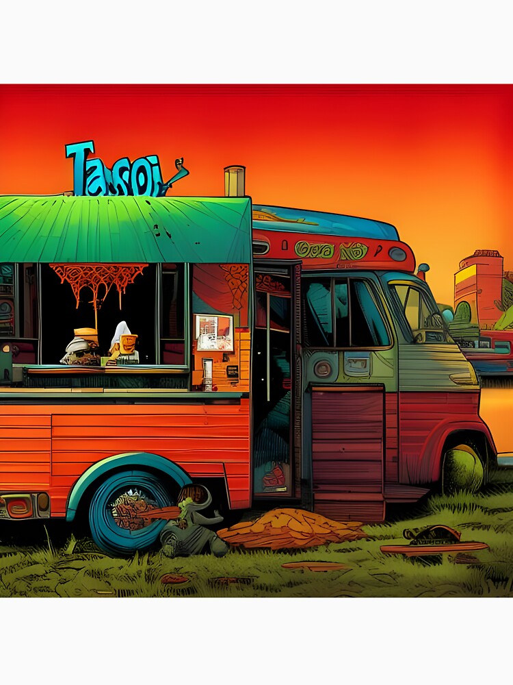 Zombie taco truck by UninteligentArt
