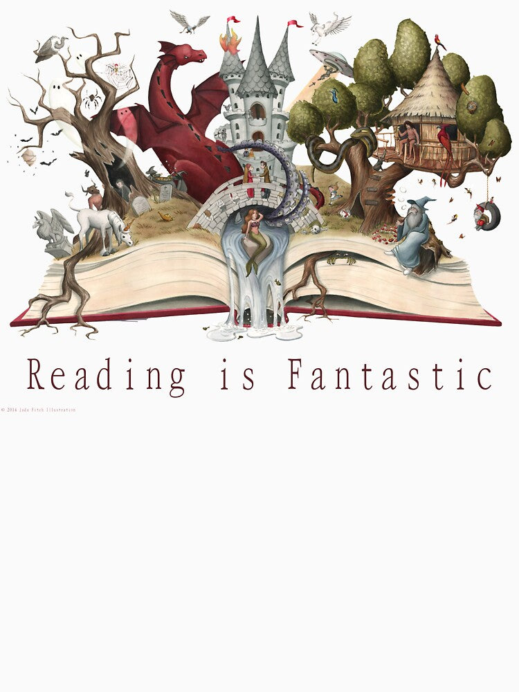 Reading is Fantastic by JadaFitch