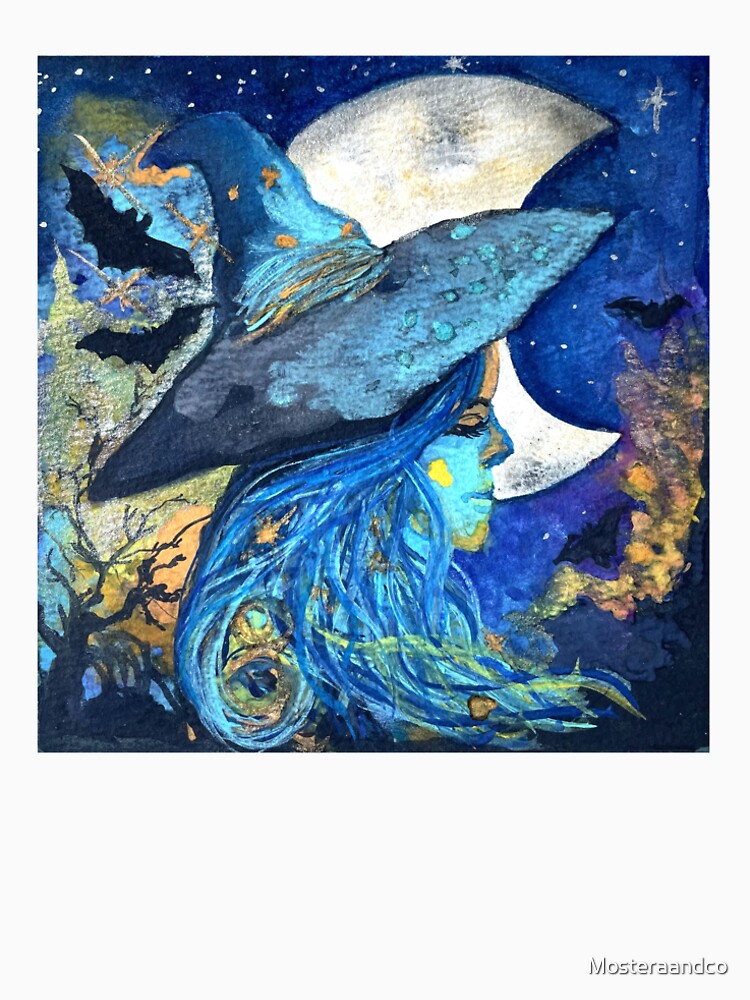 Moonlit Sorceress by Mosteraandco