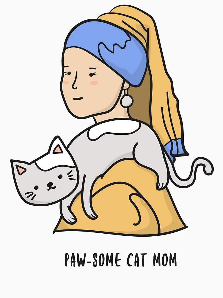 Paw-some cat mom by ORZAVA
