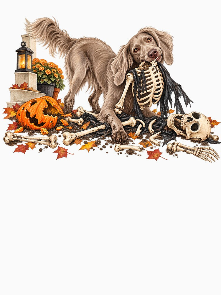 Funny Halloween Dog Design by HoldYourPoint