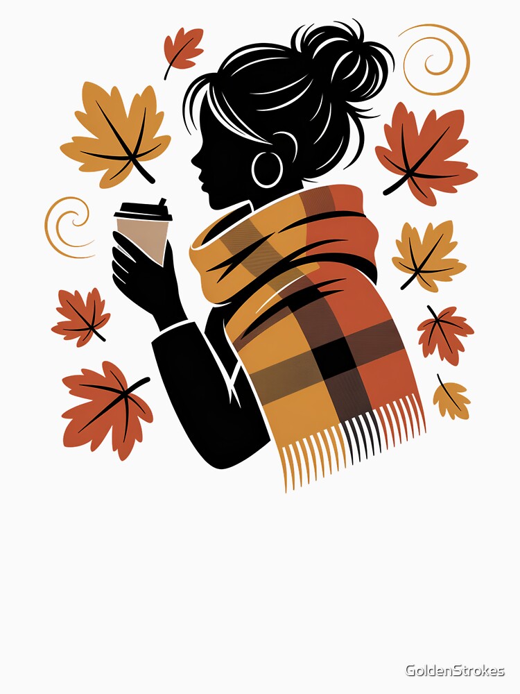 Cozy Autumn Design,  fall lovers, Autumn fashion, Cozy Season, Pumpkin-Spice Vibes by Working Pajama