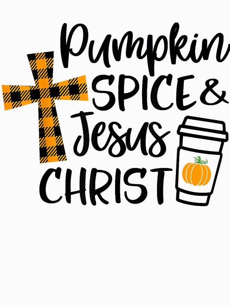 and Christmas Jesus Pumpkin Classic Spice Funny Retro Vintage Christ by JamieFmorriSS