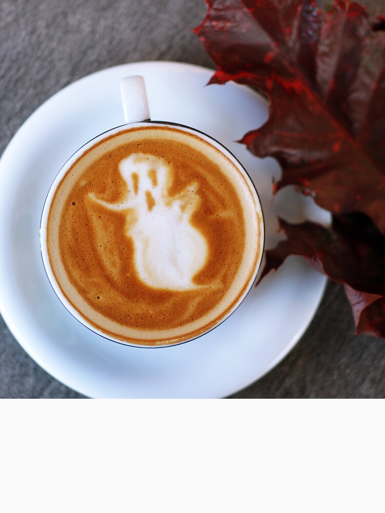 Halloween Ghost Latte by newburyboutique