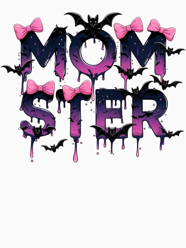 Momster – Cute Spooky Mom Halloween Design by FloraMyst