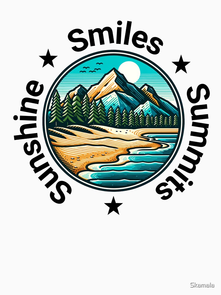 Sunshine, Summits, Smiles by PrintSparkDesigns