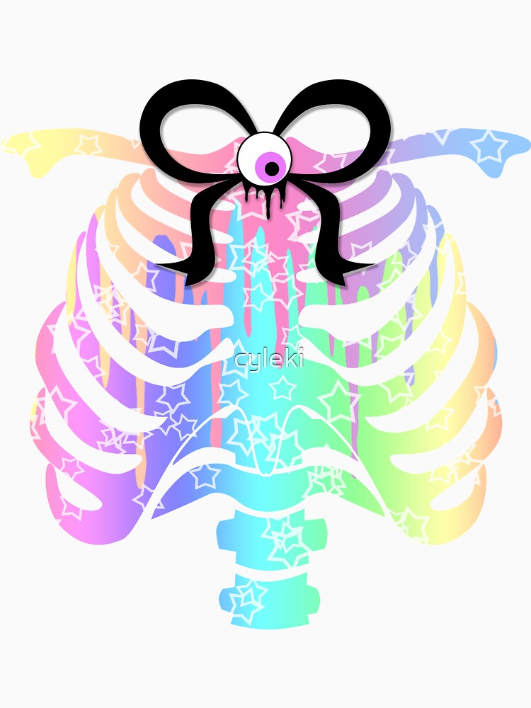 Pastel Rainbow Ribcage by cyleki