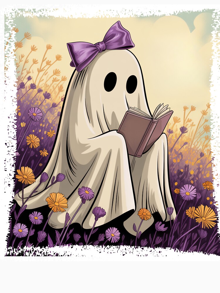 Reading Halloween Ghost by WeTheWeirdosCo