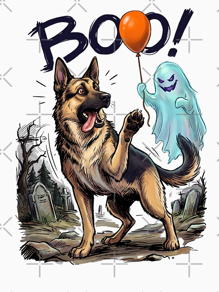 german shepherd halloween,german shepherd halloween,ghost selfie, by w66aboo