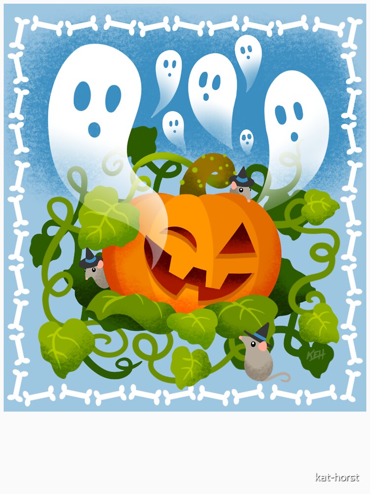 Ghosts & Pumpkins by kat-horst