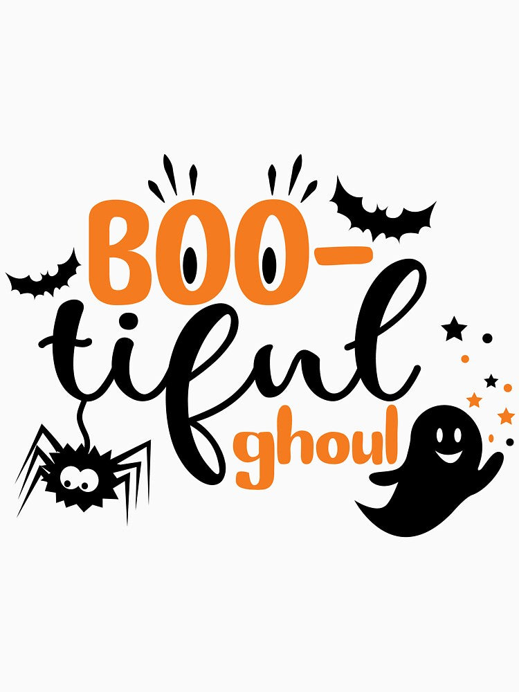 Bootiful Ghoul Halloween Design by mintandbeer