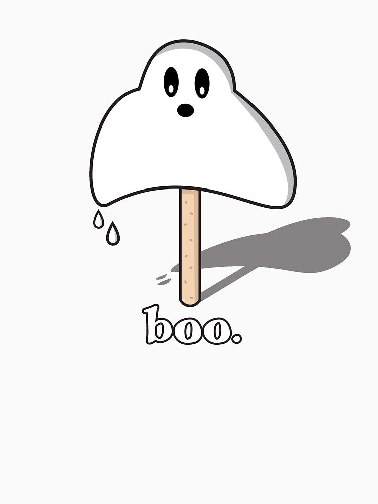 Ghost Lollipop 'boo' Adorably Cute Halloween Design by MCGraphics