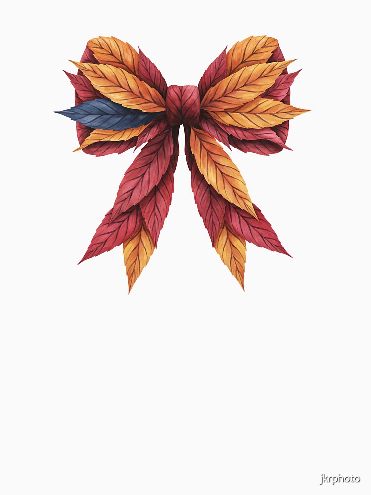 Leafy Autumn Bow by jkrphoto