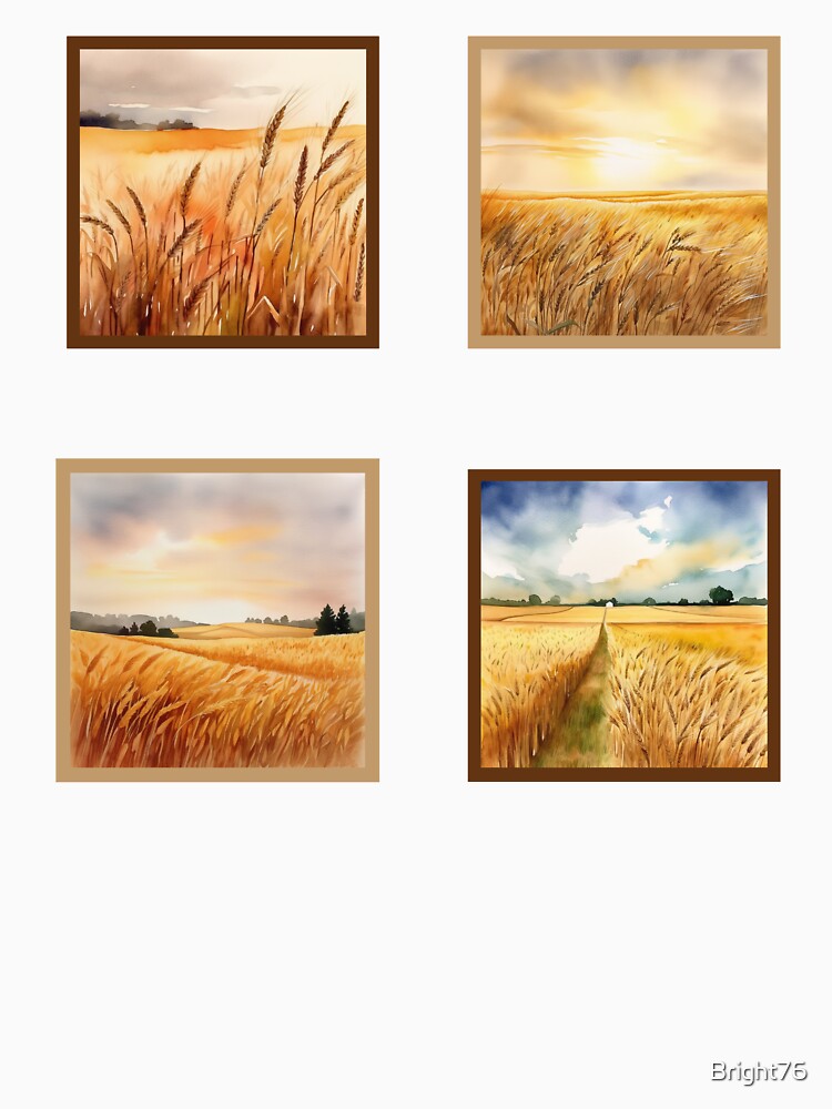 Autumn Wheat Fields by Bright76