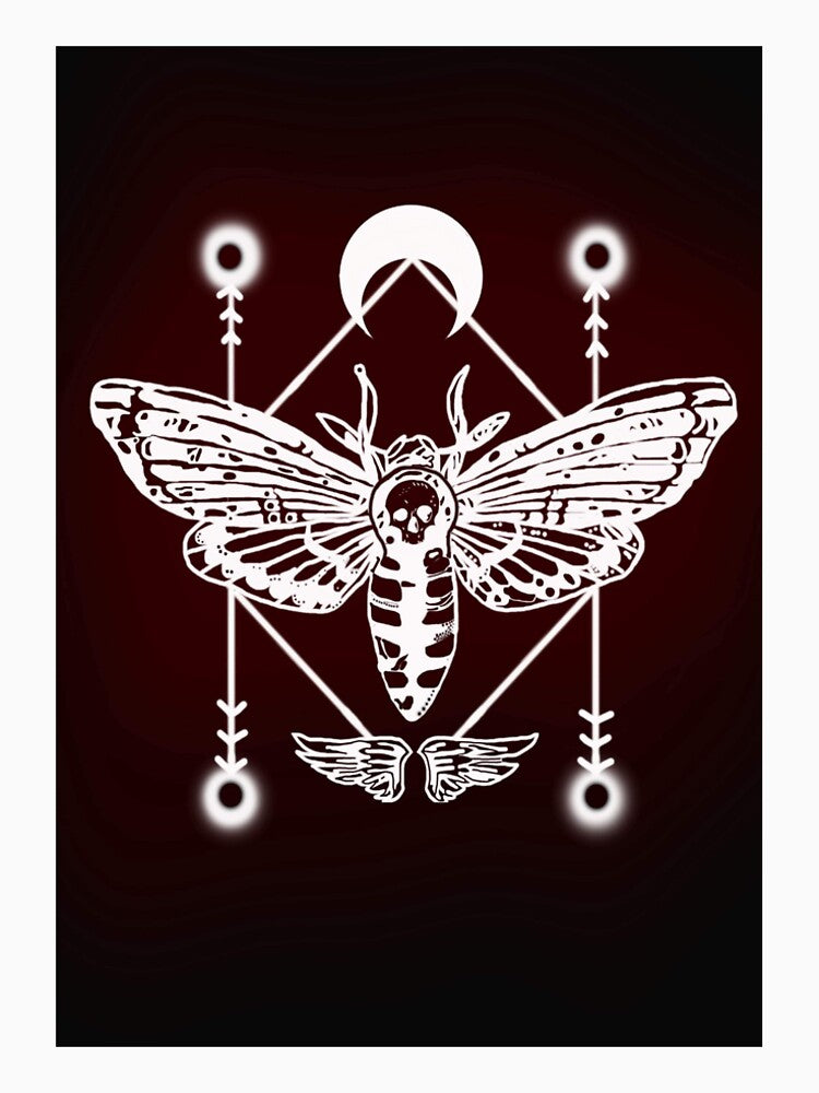 DeathHead Moth Shrine by shminxcreations