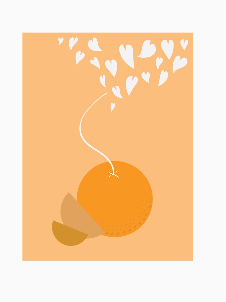 An orange on orange by romanticfatman
