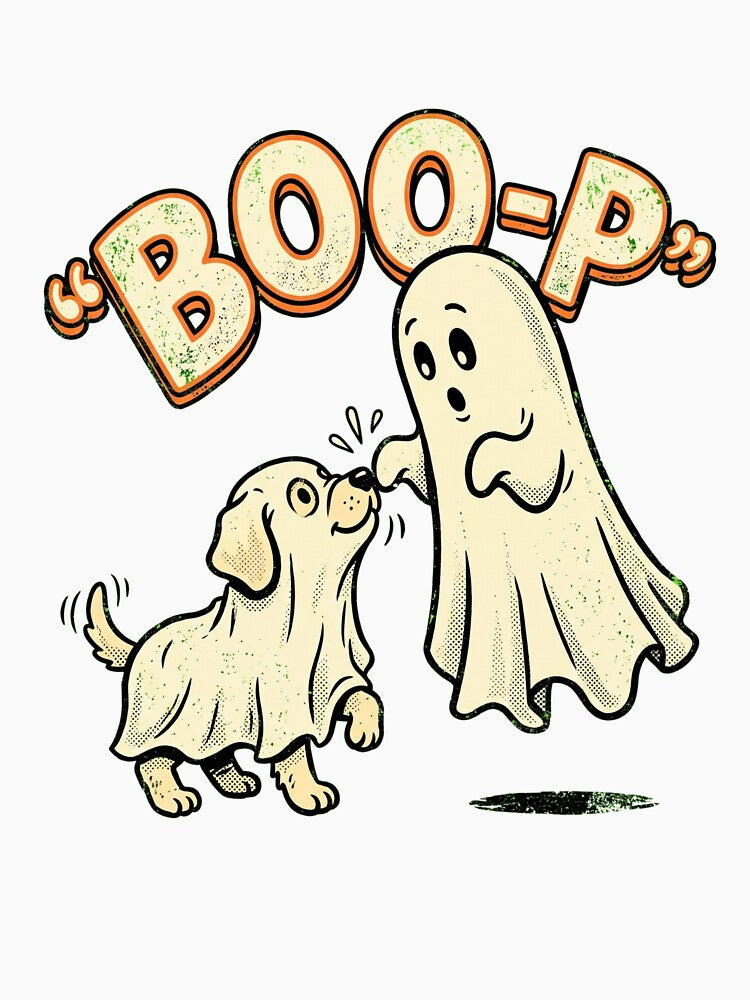 Halloween Ghost Dog by world+167
