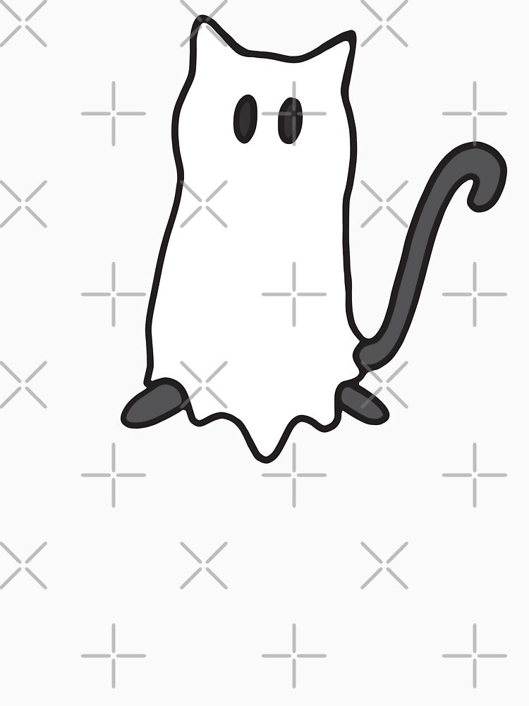 Halloween Costume Cat Ghost by murialbezanson