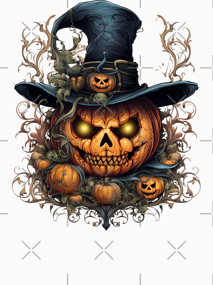 Halloween Pumpkin Vintage #4 by ArtisticLaby