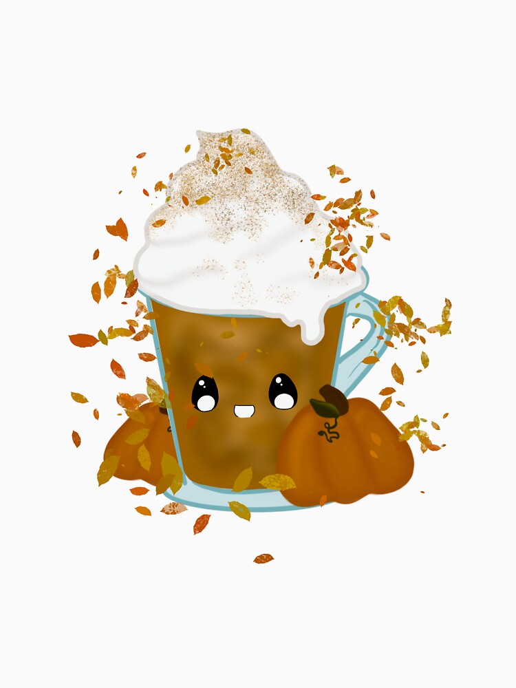 Pumpkin coffee by Malinabeeart
