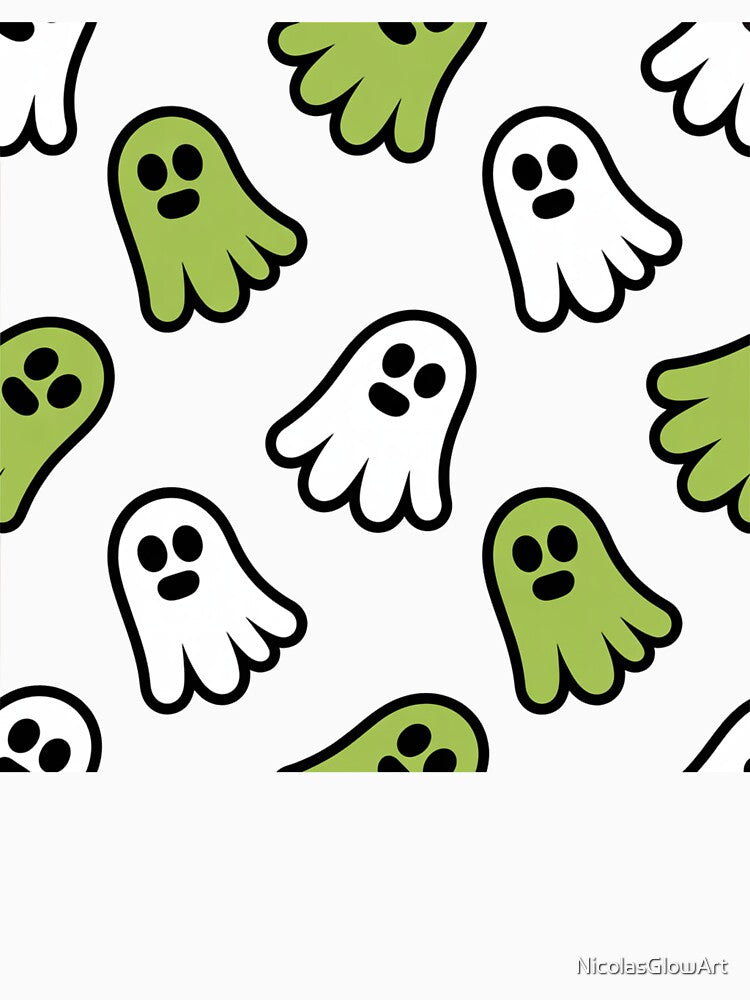 Ghosts Pattern by NicolasGlowArt