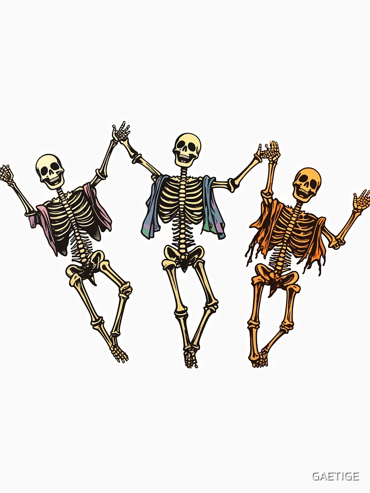 Dancing skeleton by GAETIGE