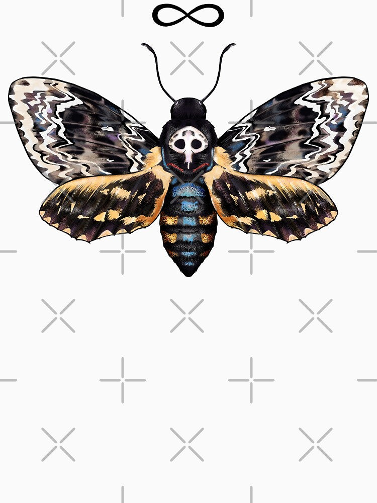 Skull moth by Sitenkovamary