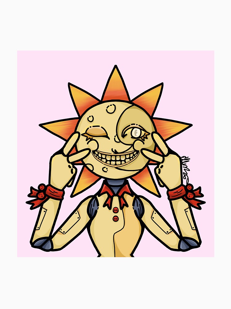 Smile Sun (Coloured Background) by HedgieDoll