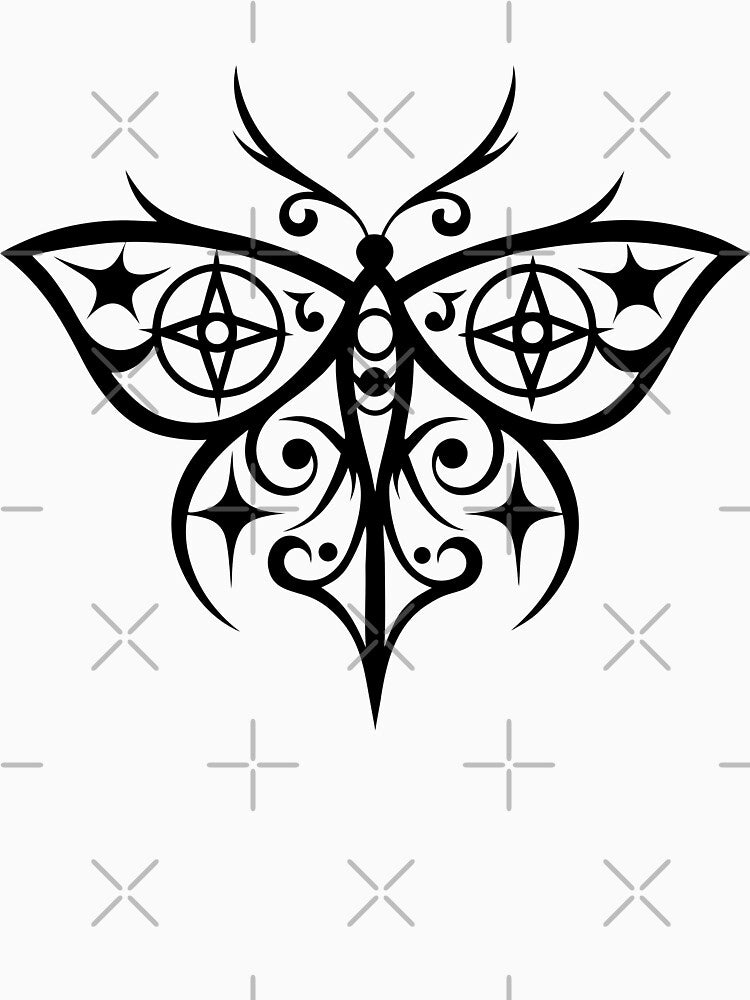 Gothic Death Moth by Poise&Petals