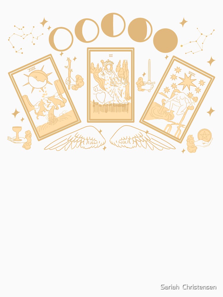 Tarot Card white by Sariah  Christensen
