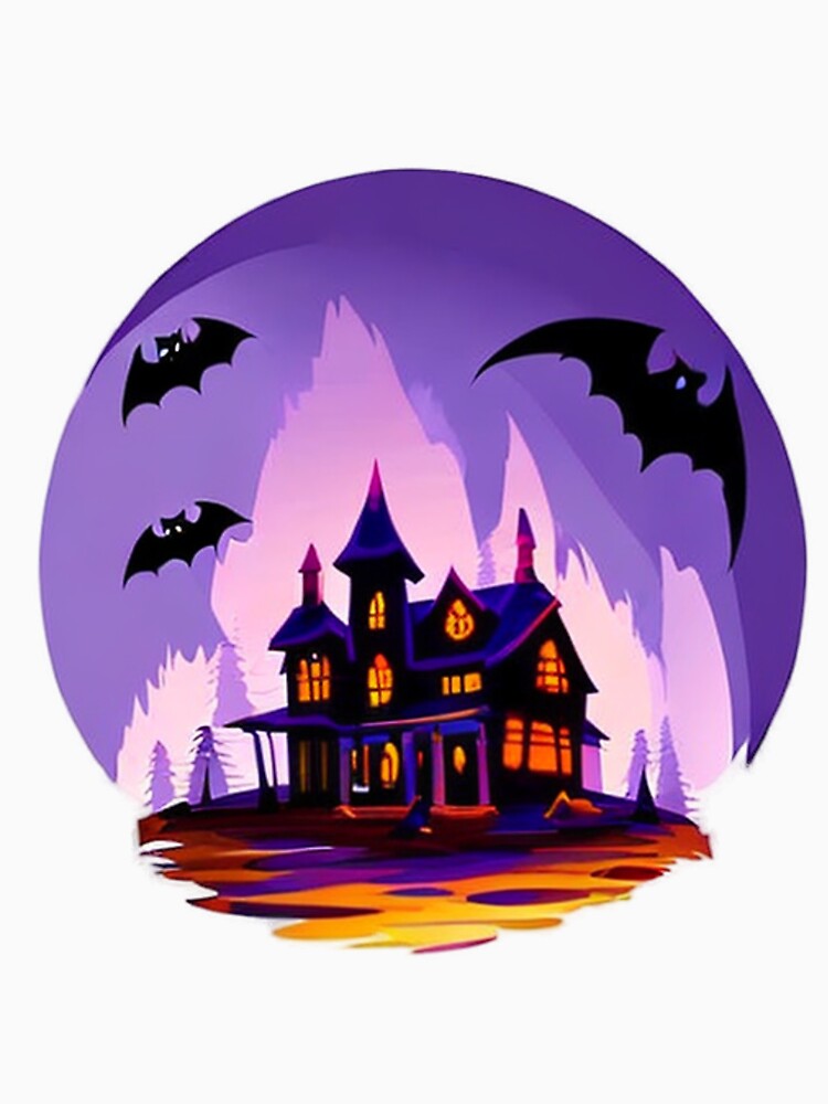 Halloween Haunted House by Poetic Patterns Studio