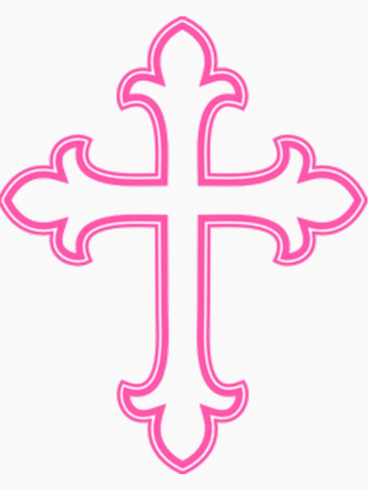 PINK CROSS by Marshmalloww