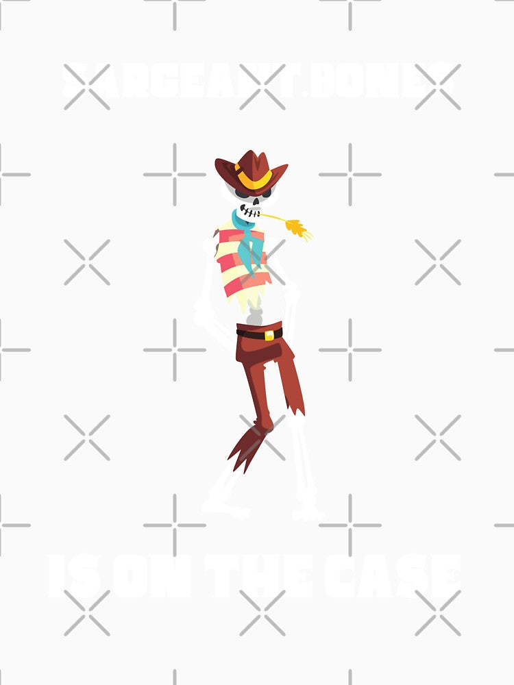 Skeleton Cowboy Design by t1n3333