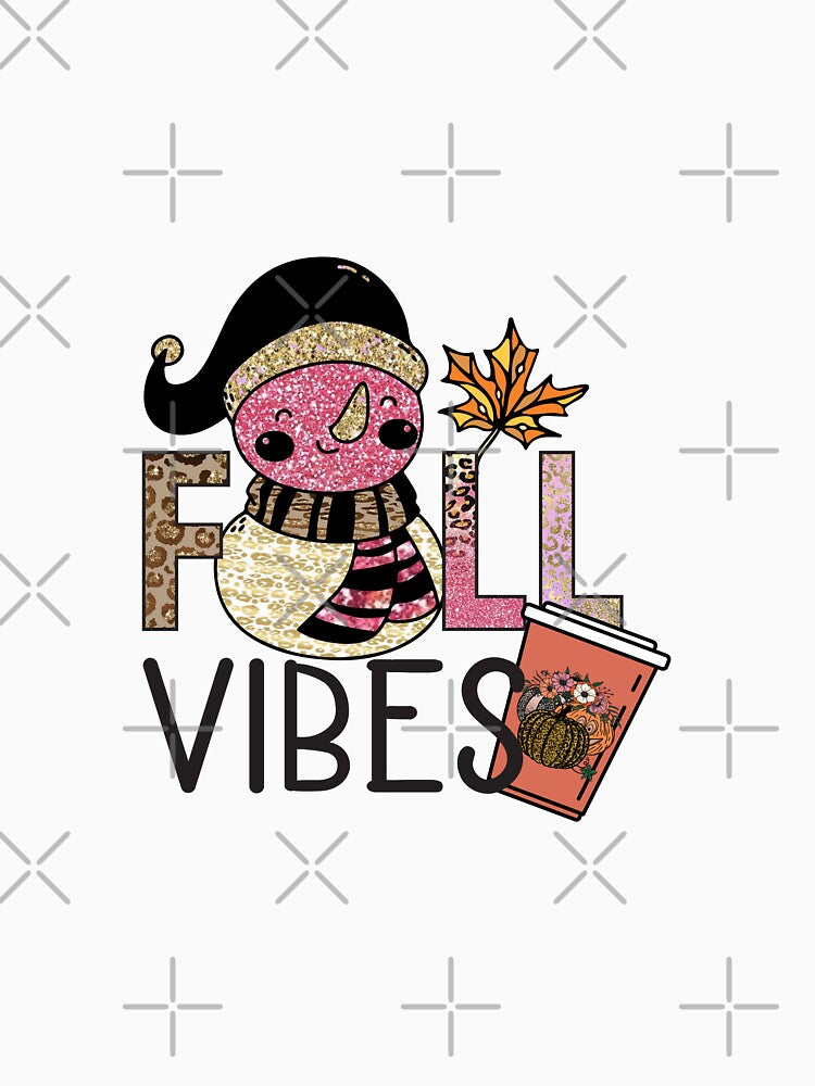 Fall vibes snowman by Designsbymelii4